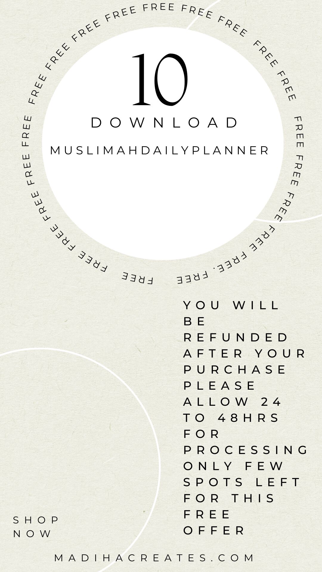 Muslimah Planner offer