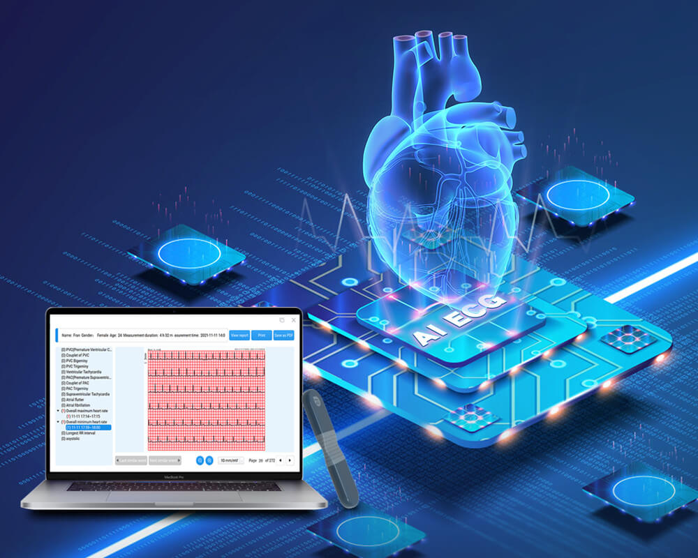 AI-ECG analysis system